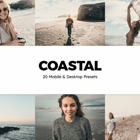 20 Coastal Lightroom Presets & LUTscover image.