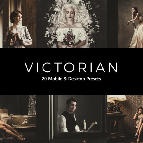 20 Victorian Lightroom Presets & LUTcover image.