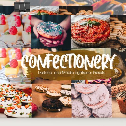 Sweet Confectionery Lightroom Presetcover image.