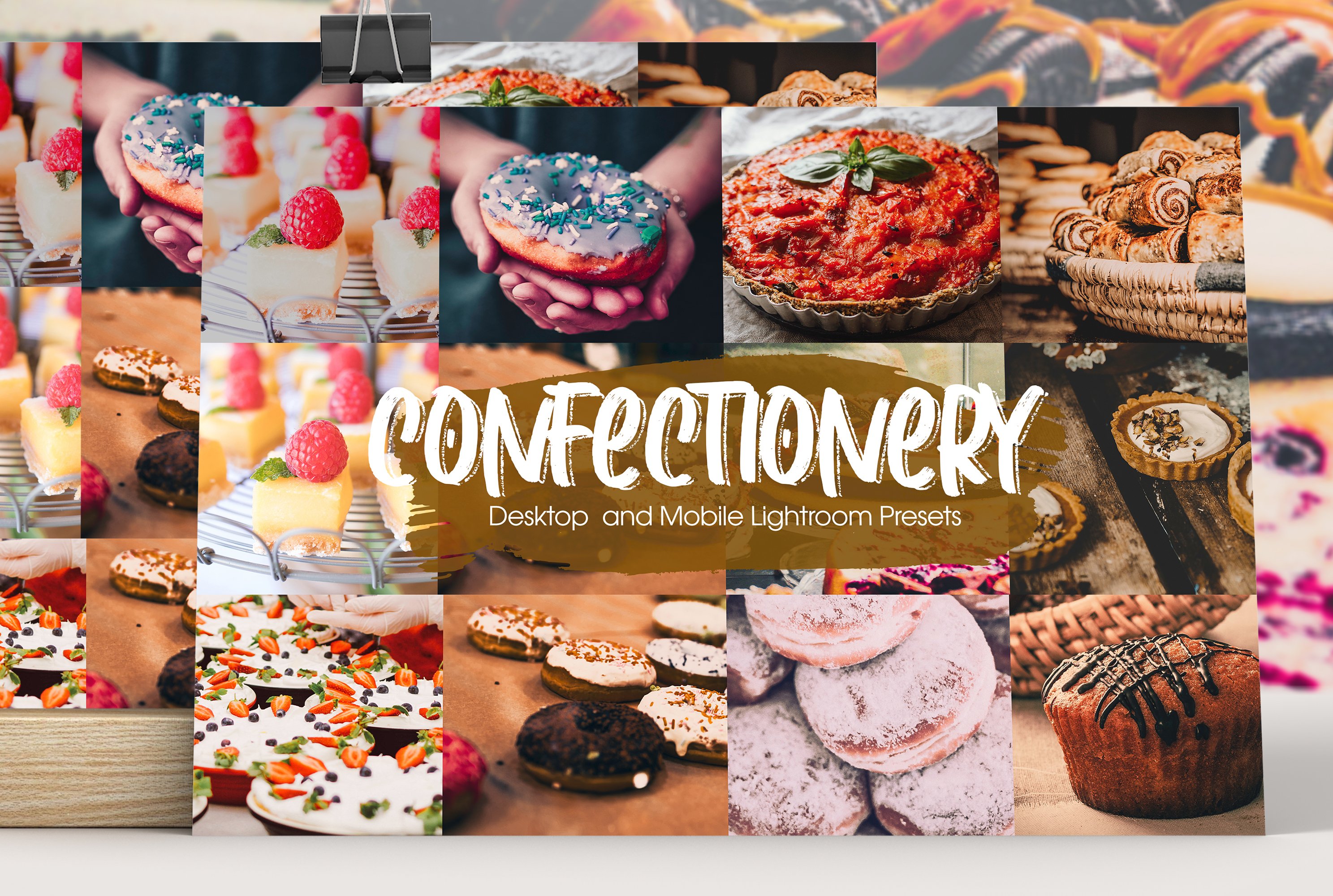 Sweet Confectionery Lightroom Presetcover image.