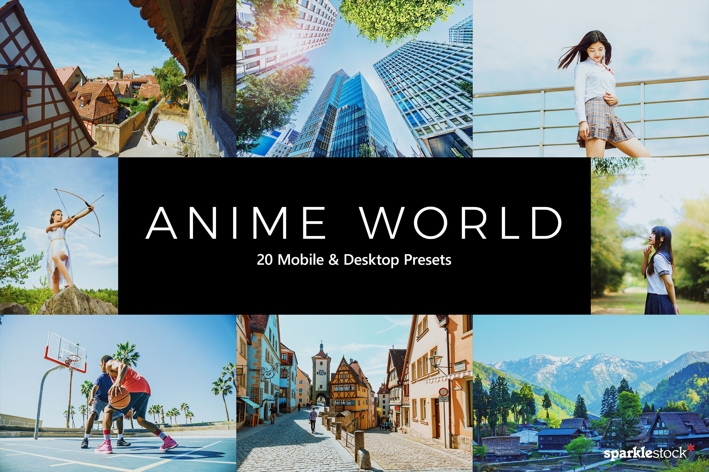 20  Anime World LR Presetscover image.