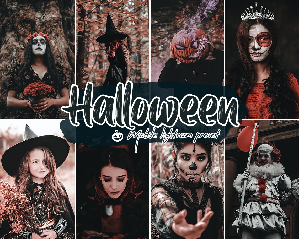 Halloween Lightroom Presetscover image.