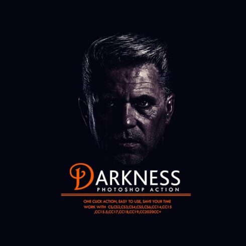 Darkness Photoshop Actioncover image.