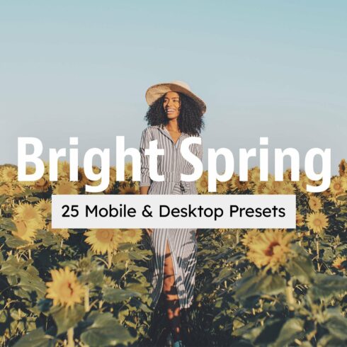 25 Bright Spring Lightroom Presetscover image.