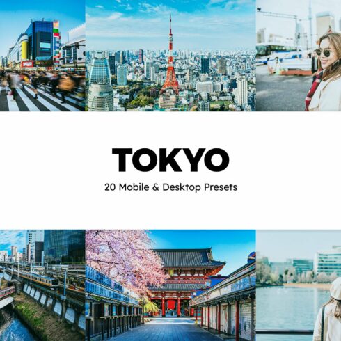 20 Tokyo Lightroom Presets & LUTscover image.