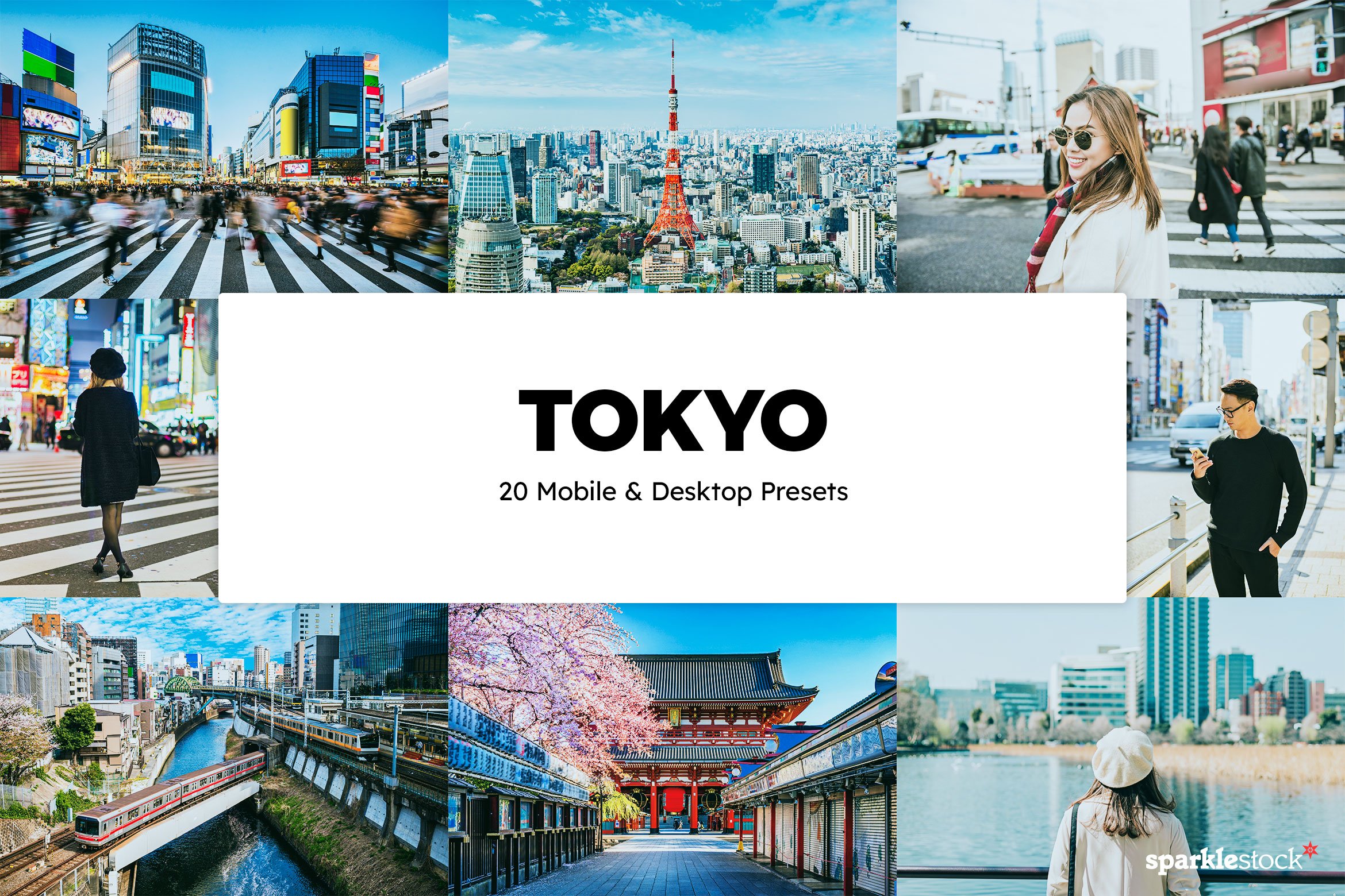 20 Tokyo Lightroom Presets & LUTscover image.