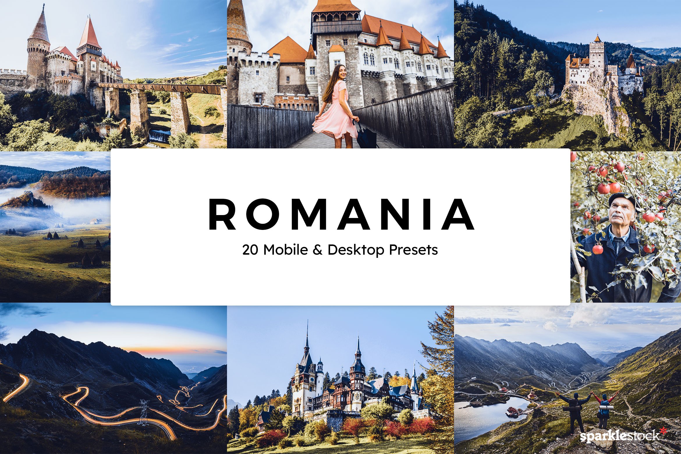 20 Romania Lightroom Presets & LUTscover image.