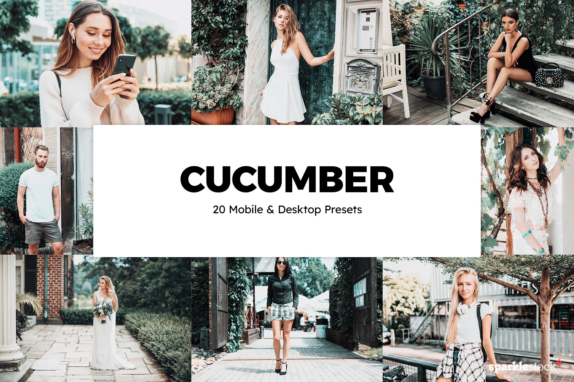 20 Cucumber Lightroom Presets & LUTscover image.