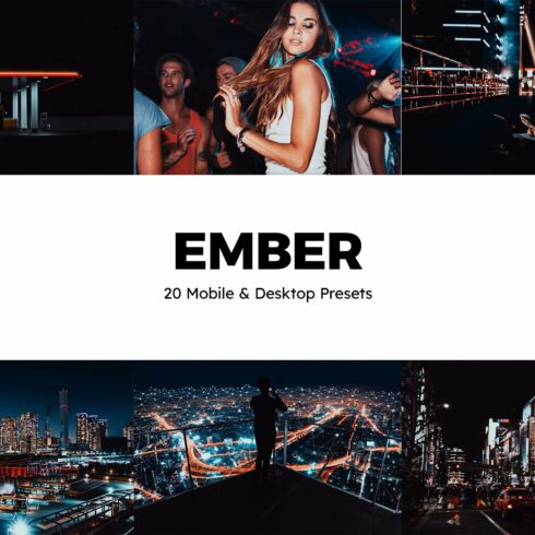 20 Ember Lightroom Presets & LUTscover image.