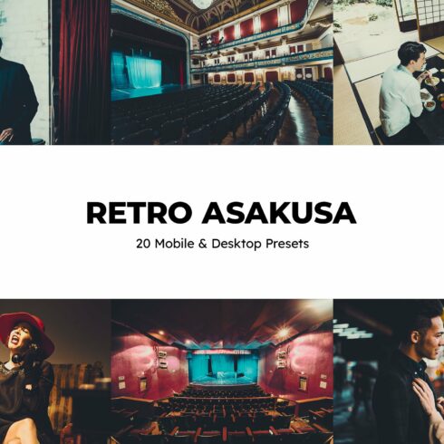 20 Retro Asakusa Lightroom Presetscover image.