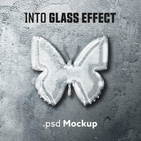 Glass Effect Logo Mockupcover image.