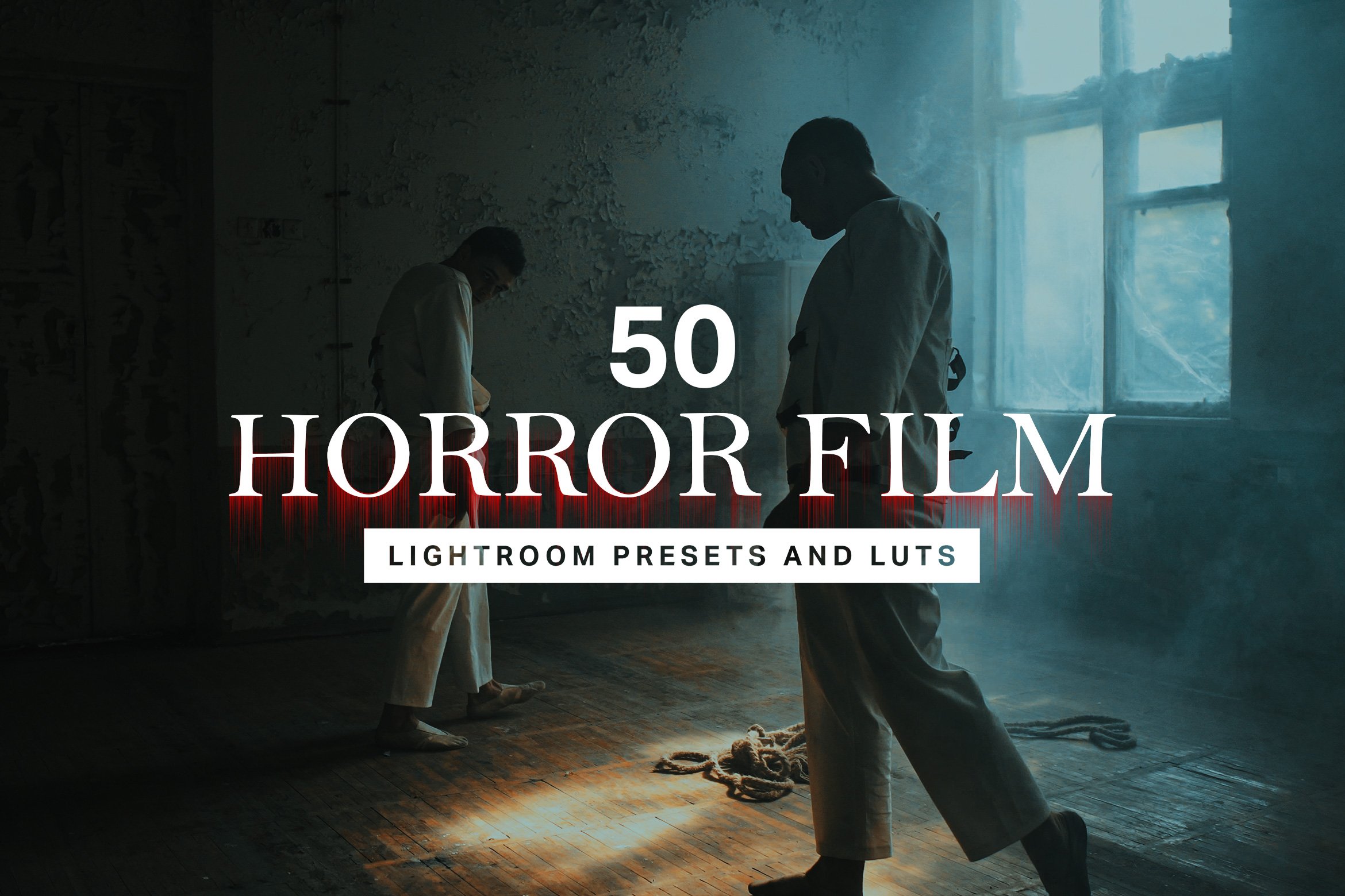 50 Horror Film Lightroom Presetscover image.