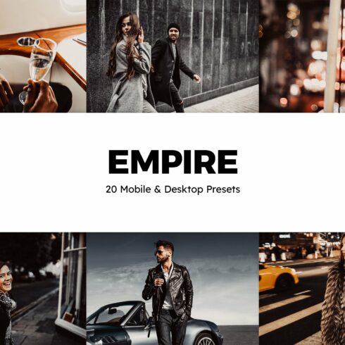 20 Empire Lightroom Presets & LUTscover image.