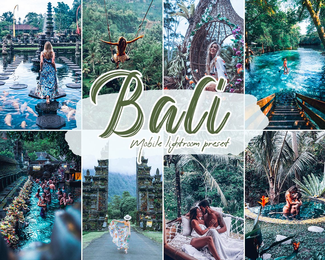 Bali Lightroom Presetscover image.