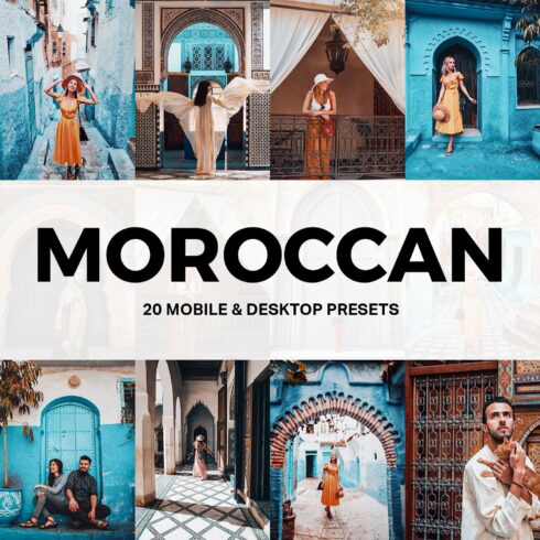 20 Moroccan Lightroom Presets & LUTscover image.