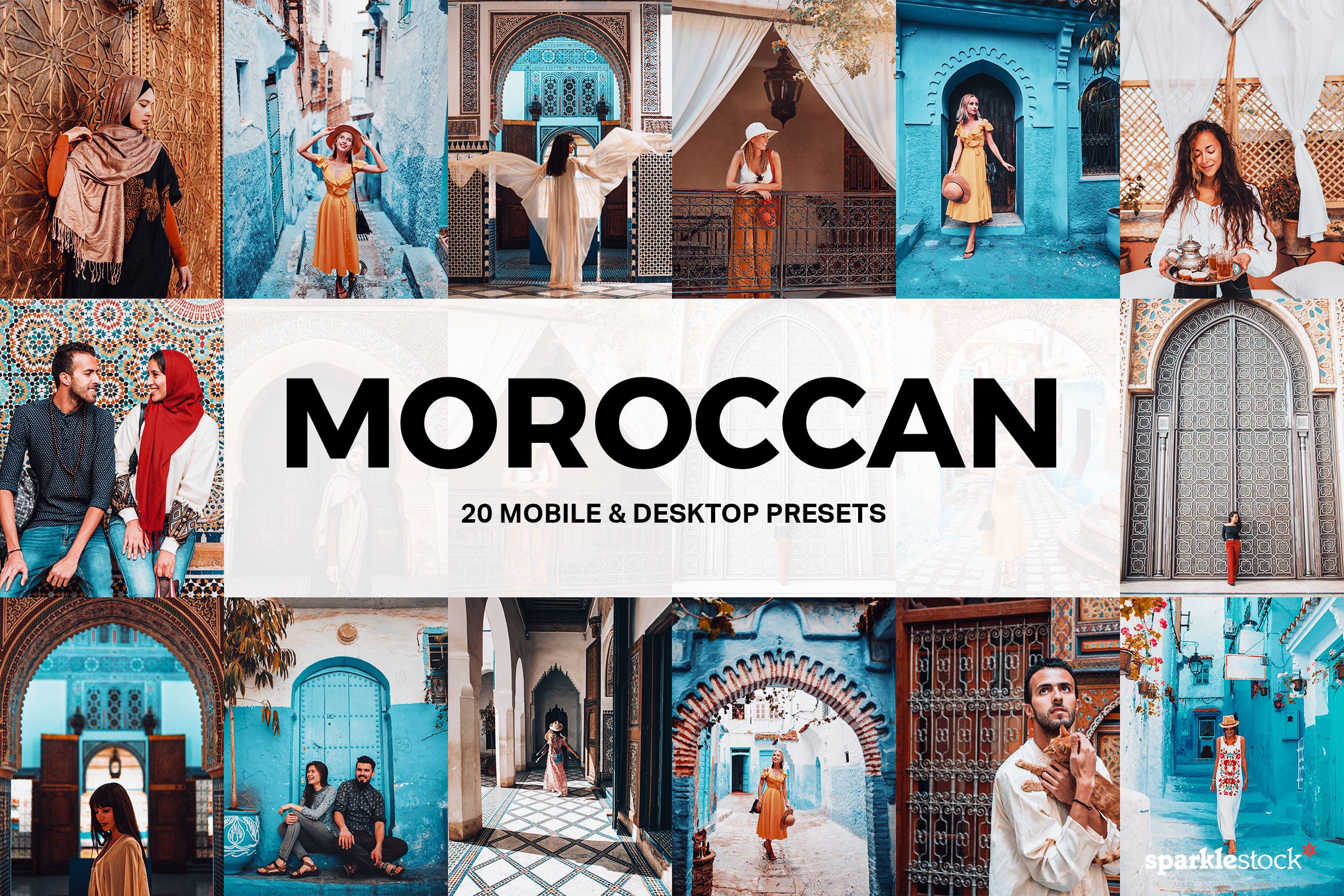 20 Moroccan Lightroom Presets & LUTscover image.