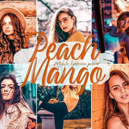 Peach Mango Lightroom Presetscover image.