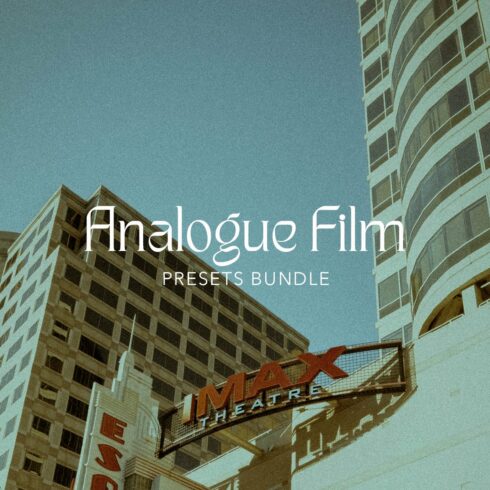 Analogue Film Presets Bundlecover image.