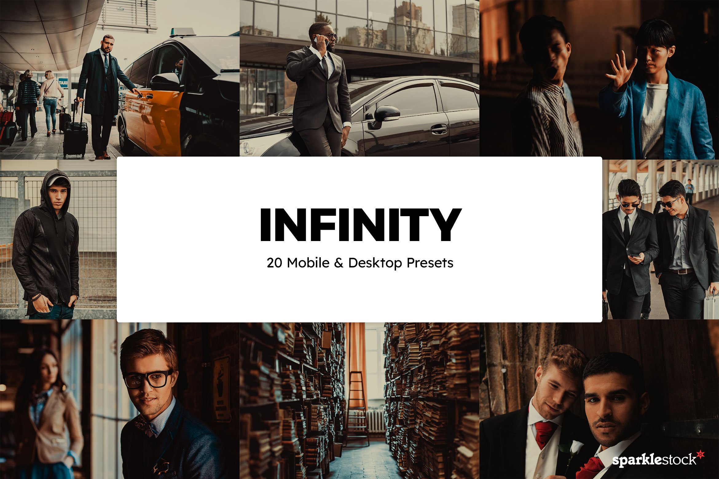 20 Infinity Lightroom Presets & LUTscover image.