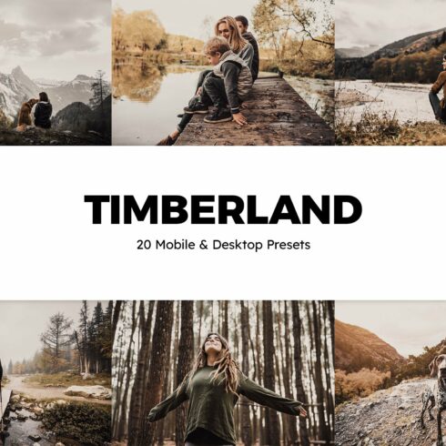 20 Timberland Lightroom Presets LUTscover image.