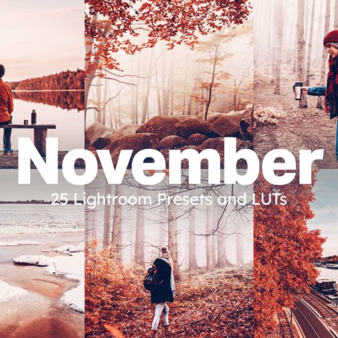 25 November Lightroom Presets & LUTscover image.