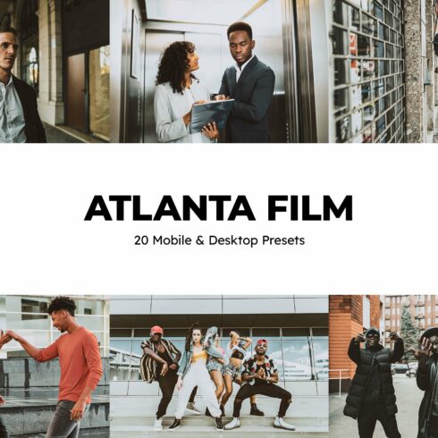 20 Atlanta Film Lightroom Presetscover image.