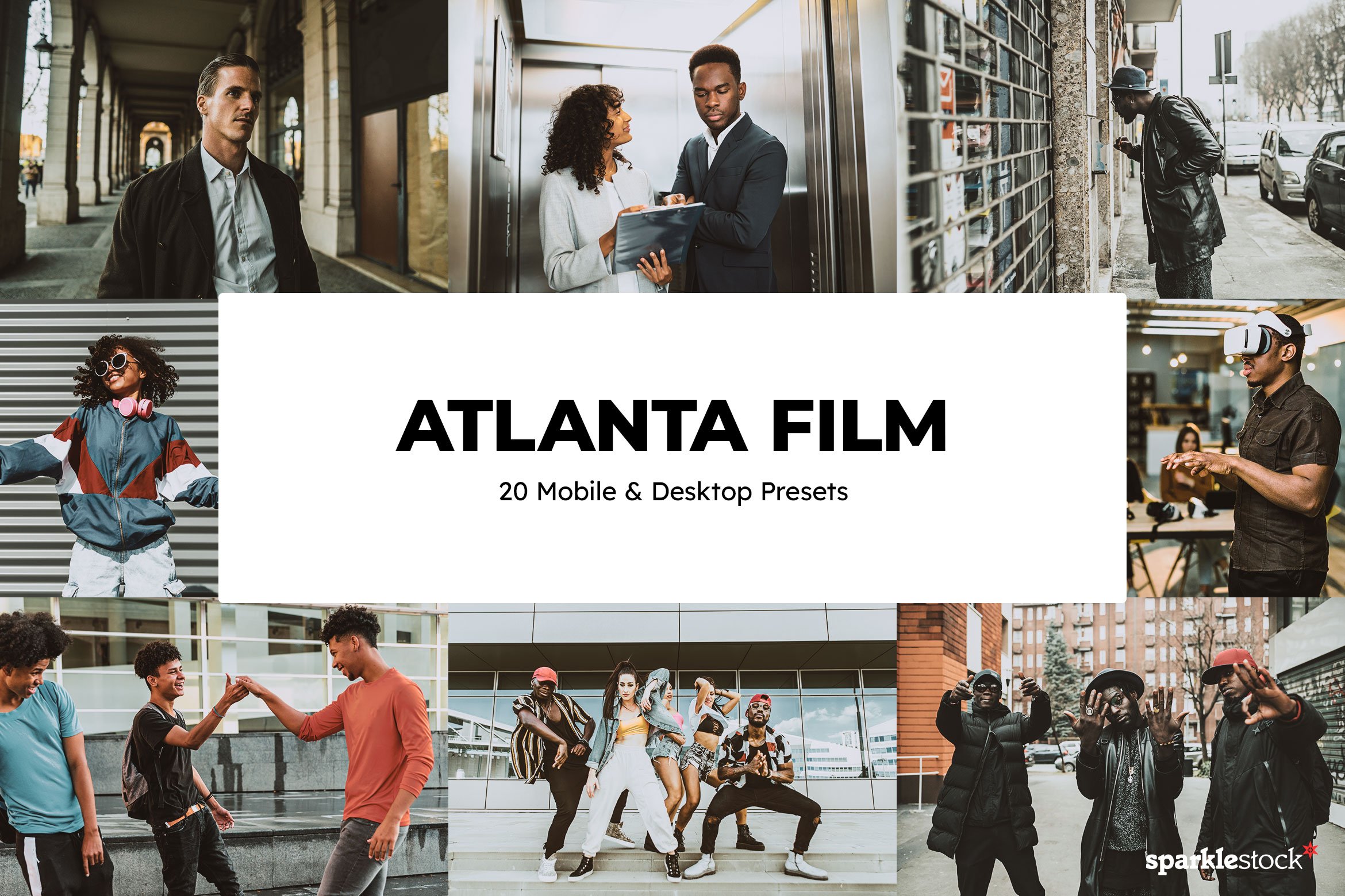 20 Atlanta Film Lightroom Presetscover image.