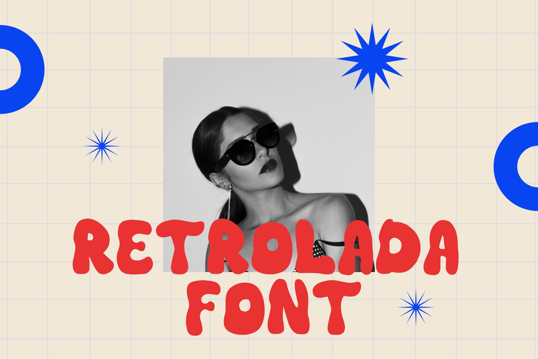 RETROLADA - retro font cover image.