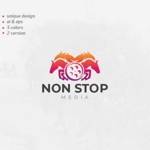 Non-Stop Media Logo cover image.