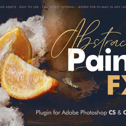 Abstract Paint FX - Photoshop Plugincover image.
