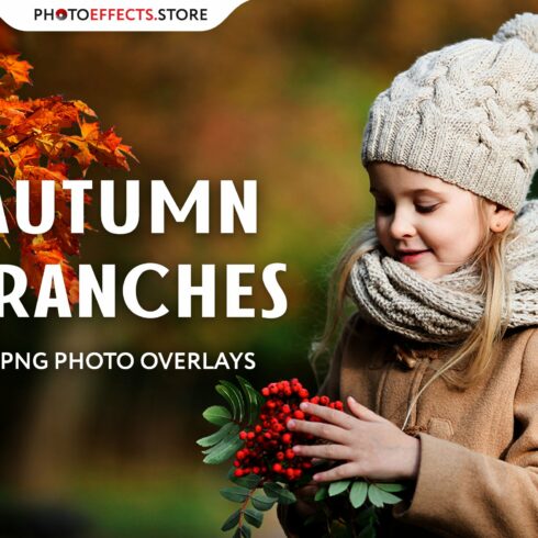 30 Autumn Branch Photo Overlayscover image.