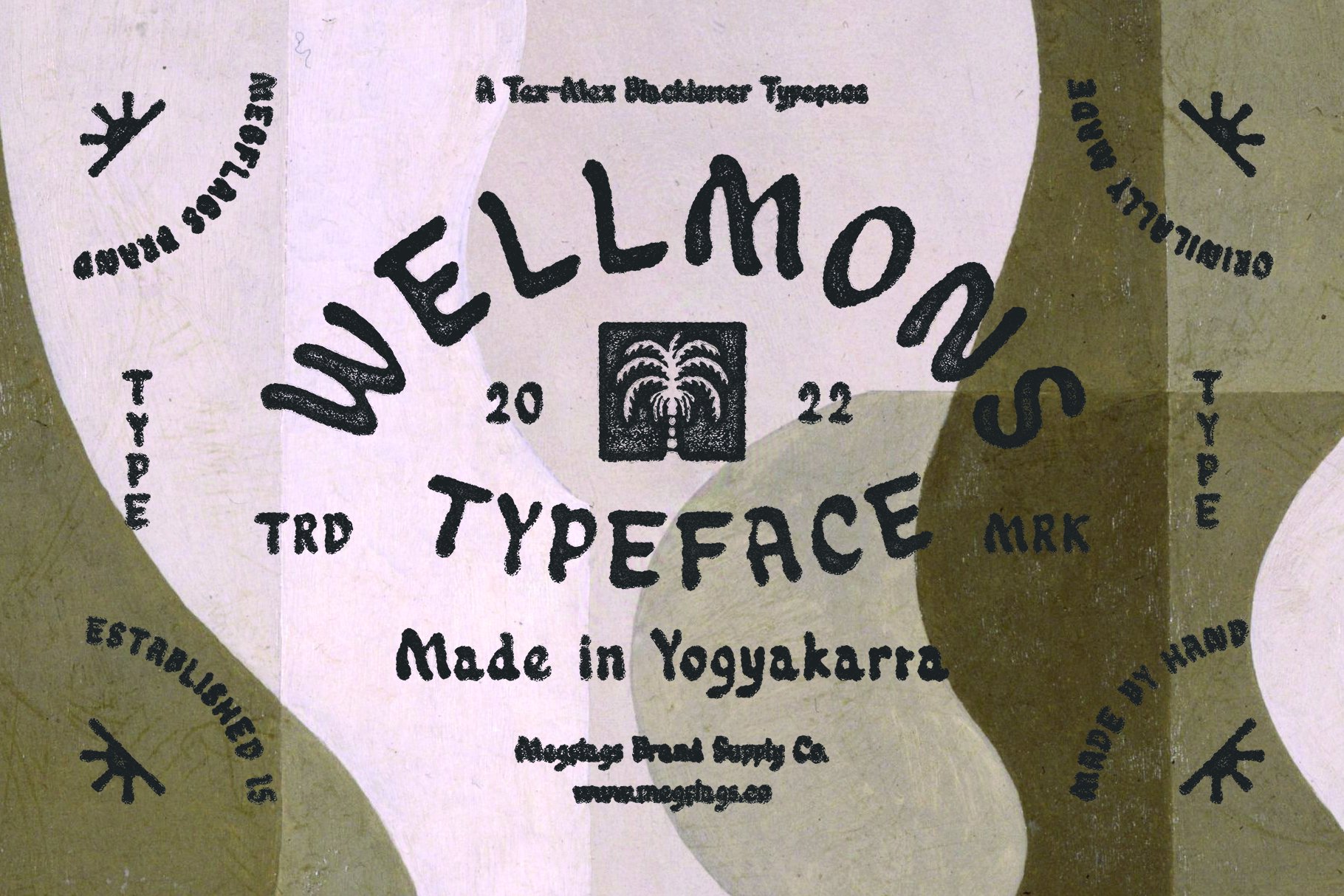 Wellmons Typeface preview image.