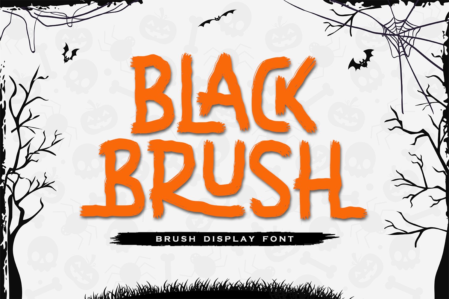 Black Brush - Brush Display Font cover image.