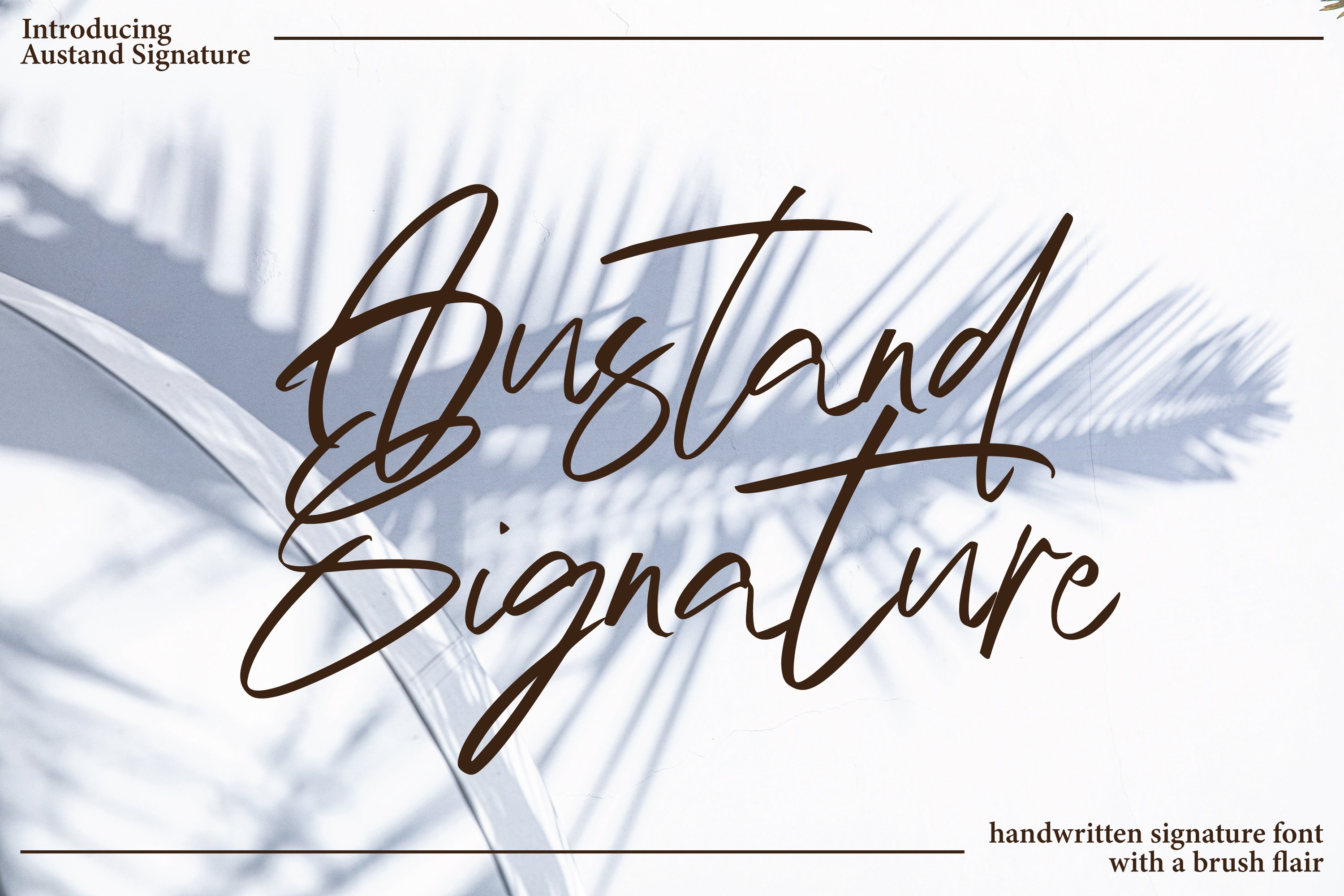 Austand - Handwritten Signature cover image.