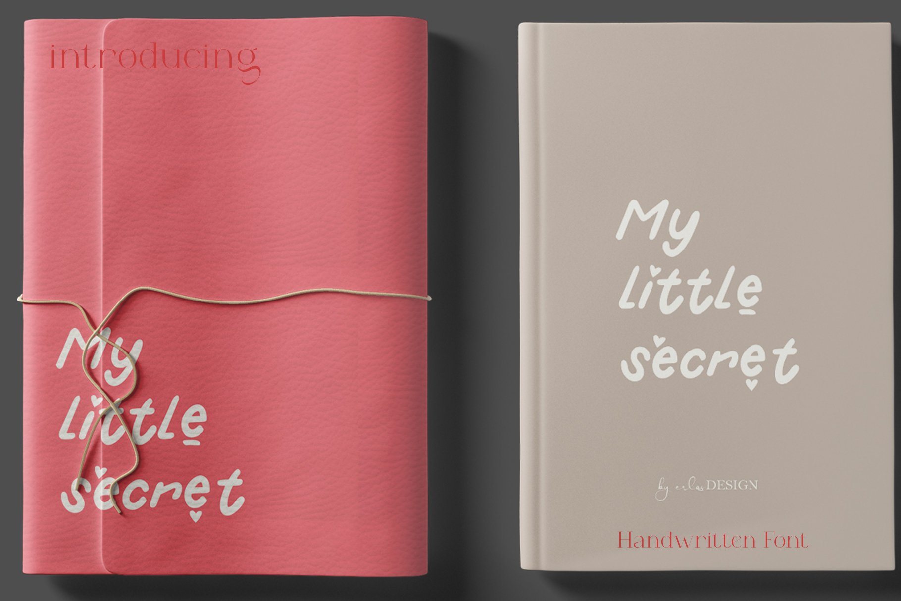 My Little Secret - Handwritten Font cover image.