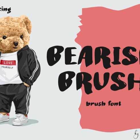 Bearish Brush - Brush Font cover image.