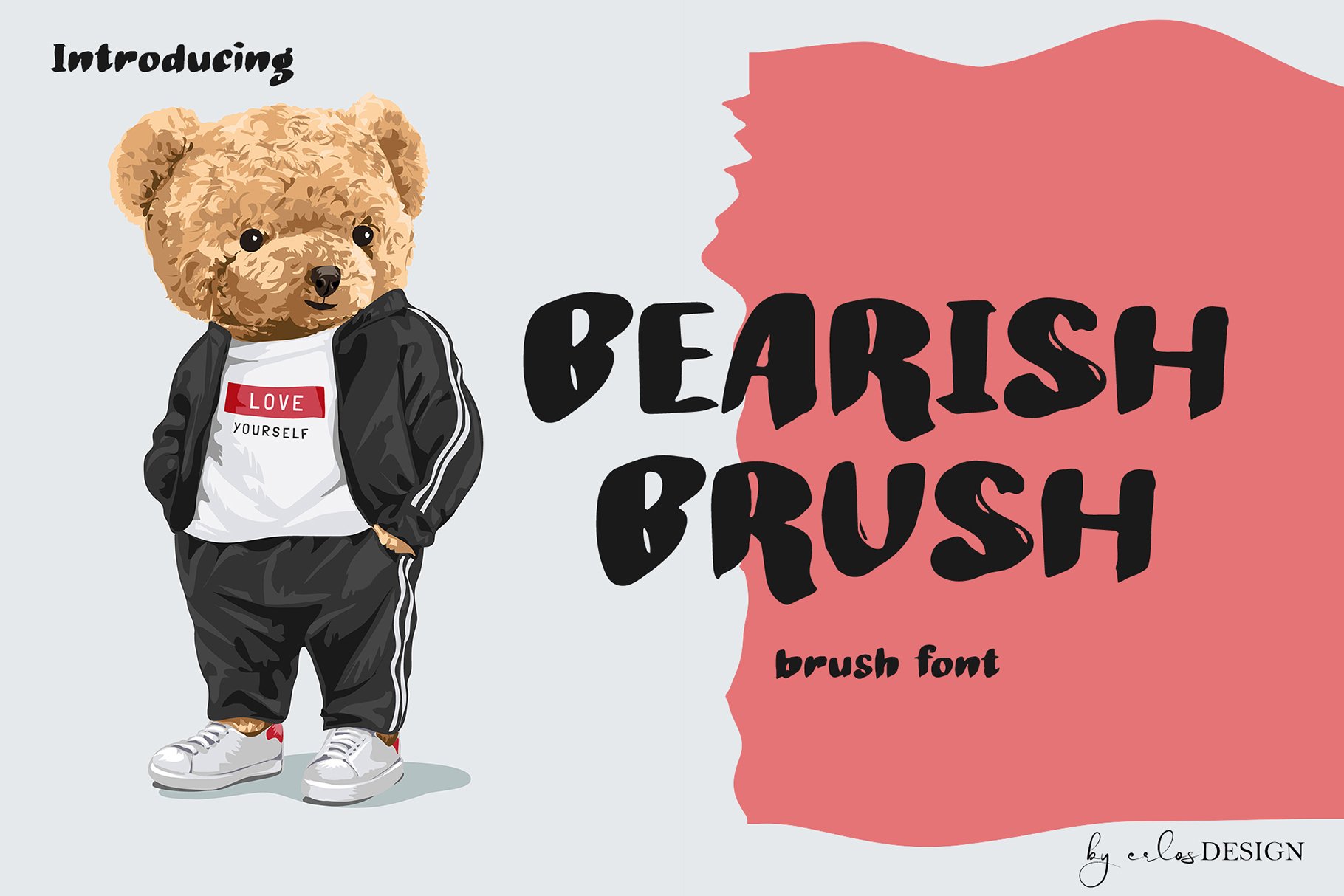 Bearish Brush - Brush Font cover image.