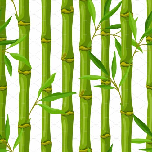 Picture of a bamboo tree with green leaves.