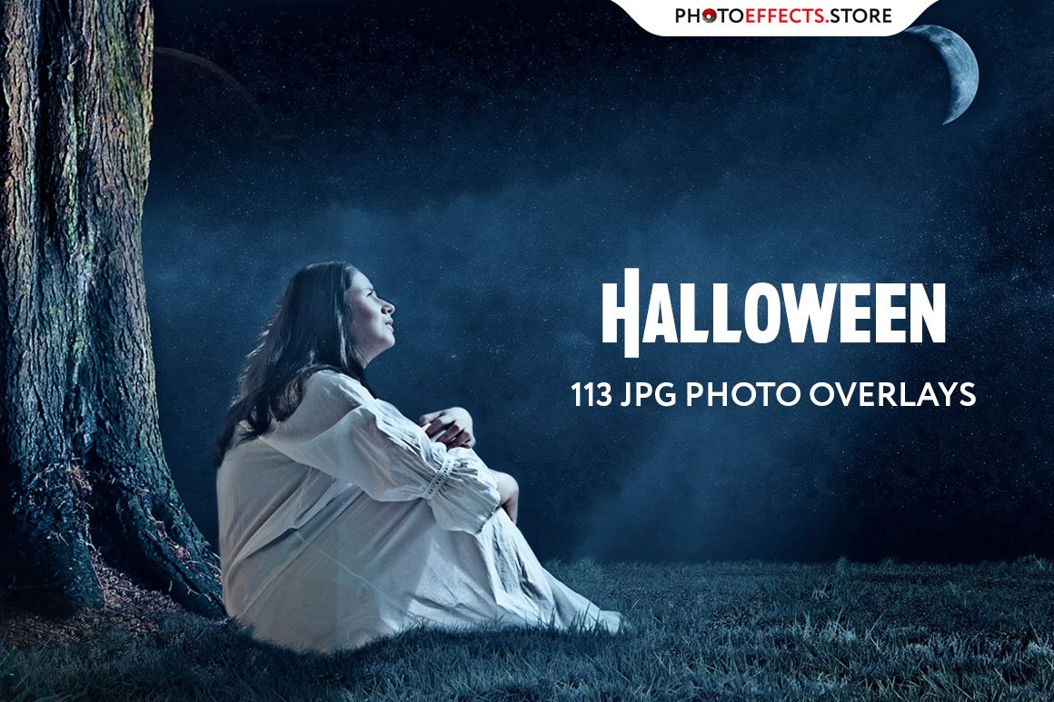 113 Halloween Photo Overlayscover image.