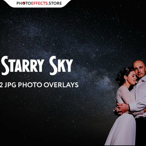 52 Starry Sky Photoshop Overlayscover image.