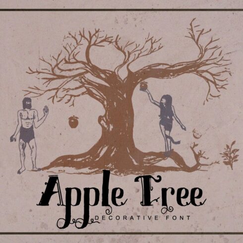 Apple Tree Decorative Font cover image.