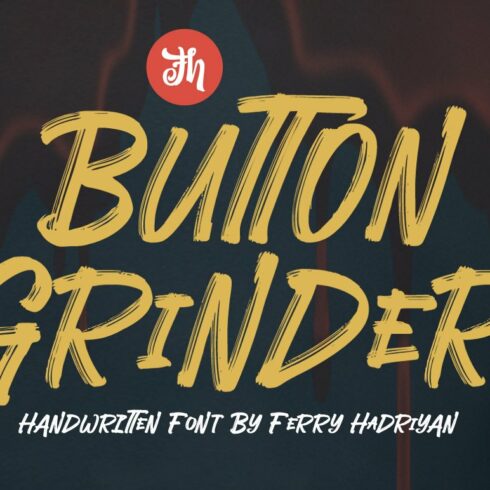 Button Grinder - Display Font cover image.