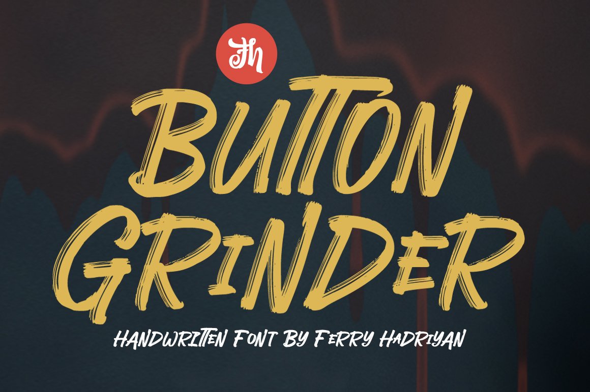 Button Grinder - Display Font cover image.