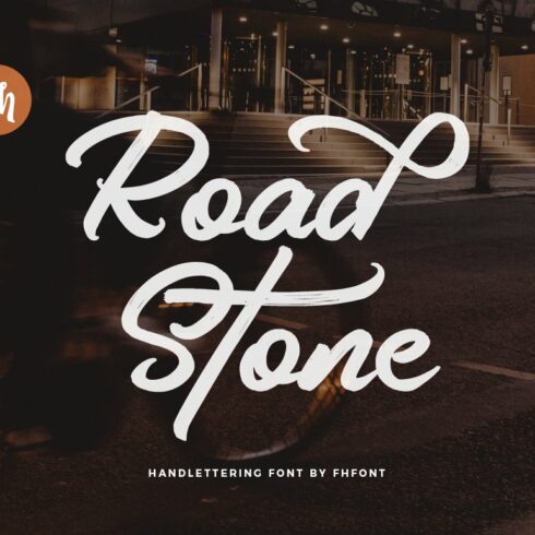 Road Stone - Handlettering Font cover image.
