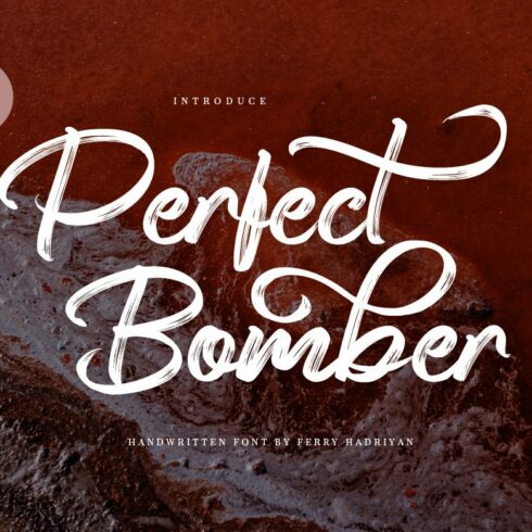 Perfect Bomber - Handlettering Font cover image.