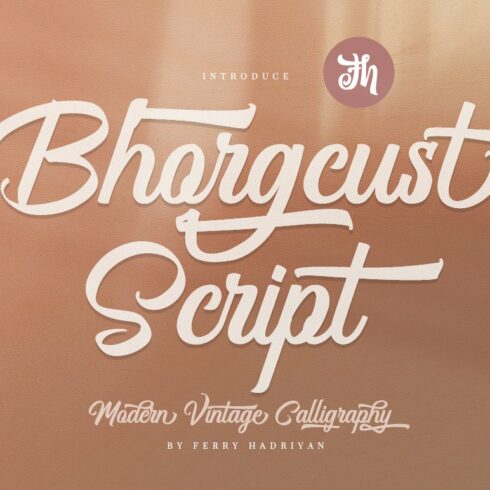 Bhorgcust - Script Font cover image.