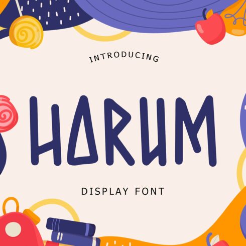 Harum Display Font cover image.