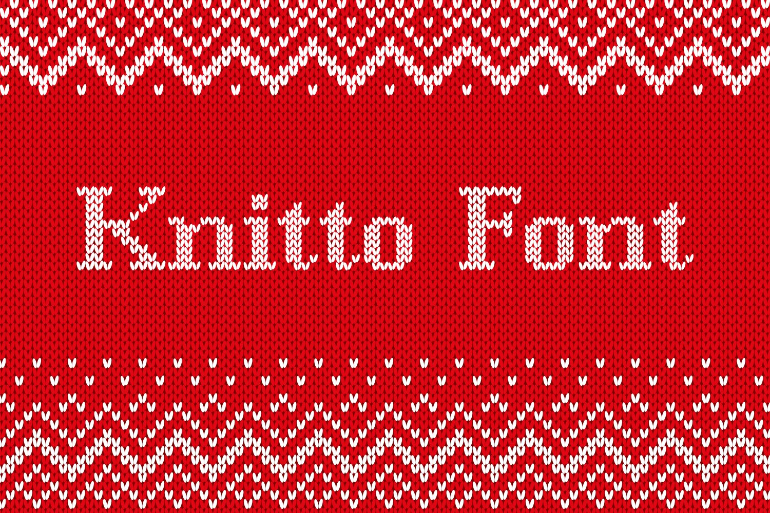 Knitto Font cover image.