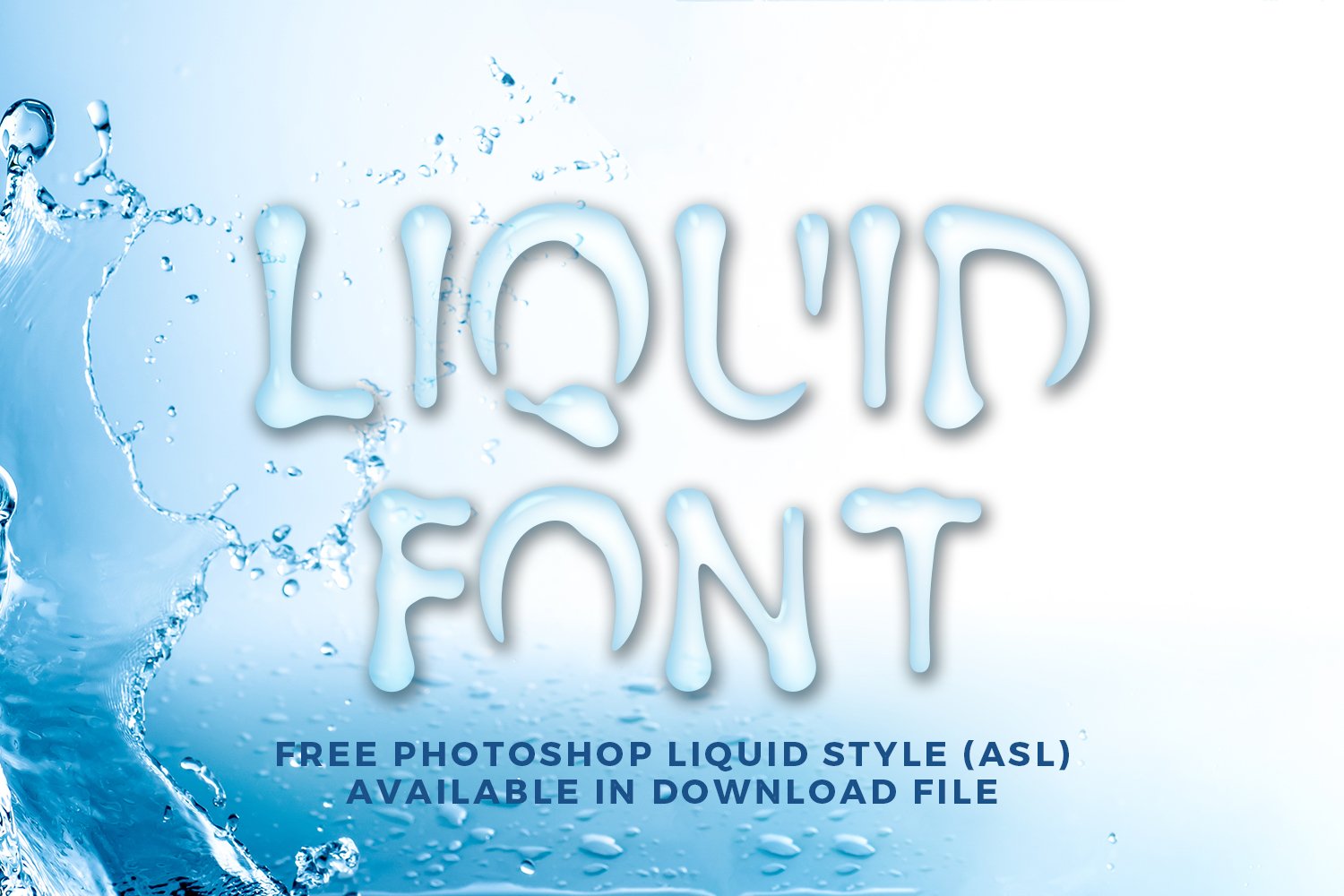 Liquid Font cover image.