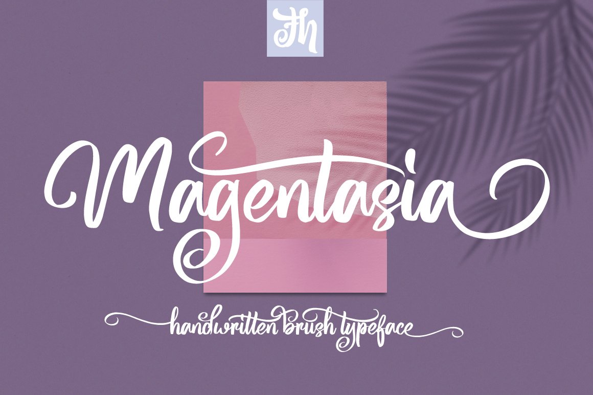 Magentasia - Handwritten Font cover image.